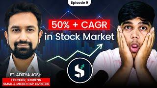 FREE Stock Market Masterclass, ft. Aditya Joshi - Small & Micro-cap Investor and Co-founder @Sovrenn