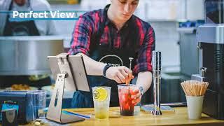 AboveTEK Elegant Tablet Stand, Aluminum iPad Stand Holder, Tablet Mount