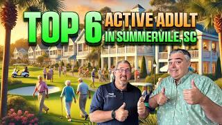 Our TOP Picks for Best Active Adult Communities in Summerville, South Carolina