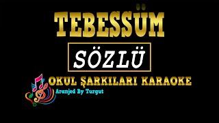 Tebessüm (Aranjed By Turgut) SÖZLÜ