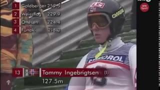 Tommy Ingebrigtsen 137.0 m Thunder Bay 1995 (Norwegian Commentary)