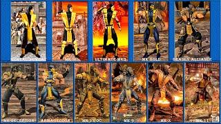 SCORPION Graphic Evolution 1992-2019 MK update |PSX DREAMCAST PS2 XBOX PC PS4|