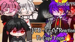 YTB - Co-Op Reaction to Cupe Town️{Part 2}[Gacha Club Vietnam]By: Juki