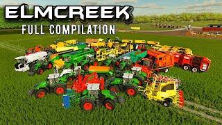 farming Simulator 22 fs22 full compilation timelapse  Elmcreek Map  fs22 Mods