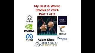 My Best and Worst Stocks of 2024 Part 1 of 2