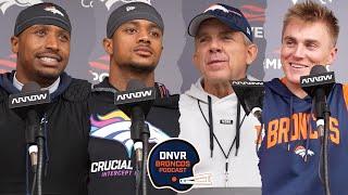 Sean Payton & Broncos Captains on Trade Deadline & HUGE Game vs Raven