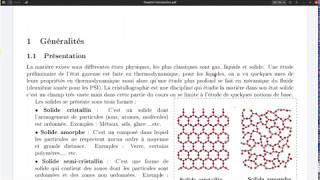 Chapitre 1 : Notions de base de la cristallographie