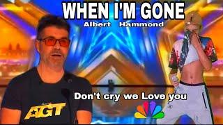 GOLDEN BUZZER] Filipino Singer signs WHEN I'M GONE Simon Amazed by her Voice Extraordinary voice