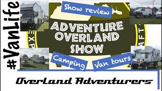 Adventure Overland Show 2019 - Overlander 4x4 Van Tours and Show Review