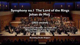 Symphony no.1 The Lord of the Rings (2023 version) - Johan De Meij