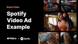 Best Brand Video | Spotify | Vidico