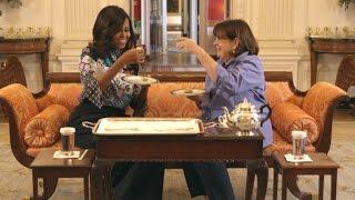 WATCH: Michelle Obama Meets the Barefoot Contessa!