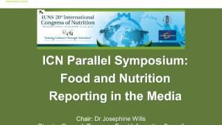 EUFIC Symposium at ICN 2013: 1. Introduction -- Food and Nutrition Reporting in the Media