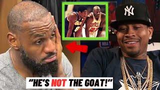 Allen Iverson Sends SHOCKWAVES As He ADMITS Lebron CAN'T TOUCH MJ & Kobe Bryant