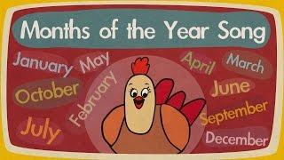 Months of the Year Song | Song for Kids | The Singing Walrus