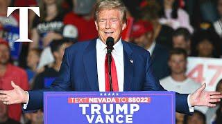 LIVE: Donald Trump hosts major MAGA rally in Nevada