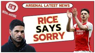 Arsenal latest news: Rice's red card apology | Arteta's reaction | Timber's scare | Player ratings