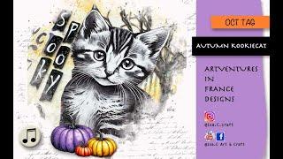 AUTUMN KOOKIECAT TAG - New ArtVentures in France digital designs