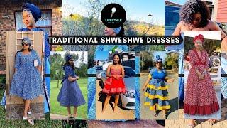 30 Traditional Shweshwe Dresses | Elegant Southafrica Traditional Dresses