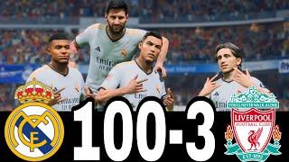 FC 24 -MESSI RONALDO NEYMAR & MBAPPE | ALL STARS |  AL NASSR 100-0 MANCHESTER UNITED