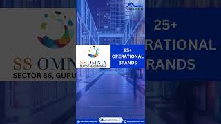 SS Omnia Sector 86 Gurgaon | Shop for sale in Gurgaon | Contact us at 9811773700