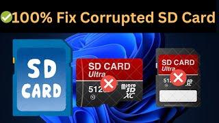 SD Card Repair: 5 Methods to Fix Corrupted SD Card (New 2024-25)