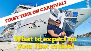 First Time Cruise Tips! For Carnival Cruise - What to Expect (No BS and Straight To The Point)