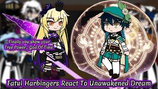 Fatui Harbingers React To 4th Anniversary: Unawakened Dream || Genshin Impact || Gacha Reaction.