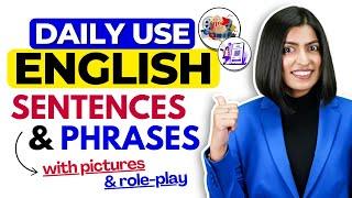 Role-Play  Learn Phrases & Daily Use English Sentences | Spoken Class by Kanchan English Connection