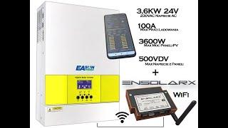 EASUN SMG II + ENSolarX WiFi modol.