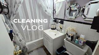 LIFE IN NYC | Bathroom Refresh Clean and Decorate Bathroom with Me!