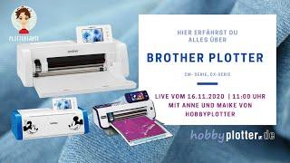 Brother Schneideplotter - CM und DX Serie im Vergleich