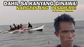 Kwento ng 10 survivors sa lumubog na Motorboat!