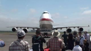 [HD]Japanese Air Force One / 千歳基地航空祭 政府専用機到着