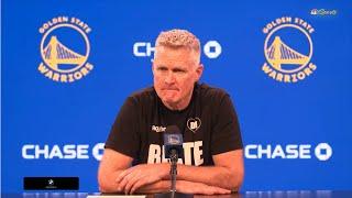 Postgame Interview | Steve Kerr reacts to Stephen Curry beat Mavericks on Klay Thompson's return