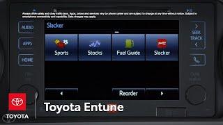 Toyota Entune | Slacker Radio | Toyota