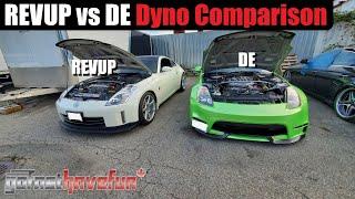 Nissan 350Z VQ35DE REVUP vs Regular DYNO COMPARISON | AnthonyJ350