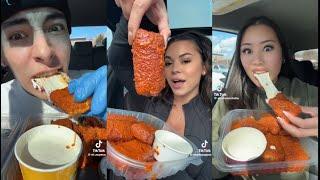 CHILI’S HOT MOZZARELLA STICK MUKBANG | TikTok Compilation