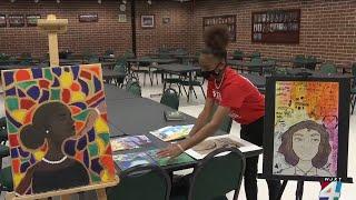 Young local artist uses her talent to not only live the message but inspire others to do the same