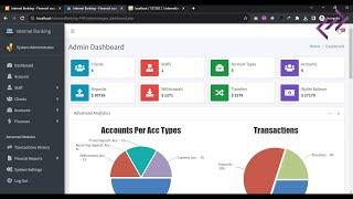 Internet Banking System in PHP with Source Code - CodeAstro