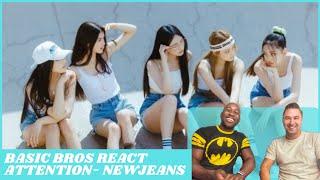 Basic Bros REACT | NEWJEANS 'ATTENTION'