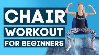 Chair Workout for Beginner | Seated Low Impact Fitness (BEGINNER'S MUST WATCH THIS!)