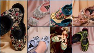 Most Beautiful Girls Punjabi Jutti Design || New Khussa design || Pakistani khussa Lover