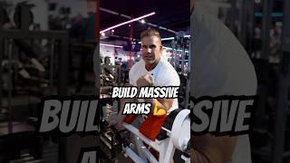 BICEP ISOLATION TO BUILD MASSIVE ARMS