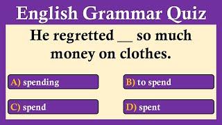 English Grammar Quiz: CAN YOU SCORE 20/20?