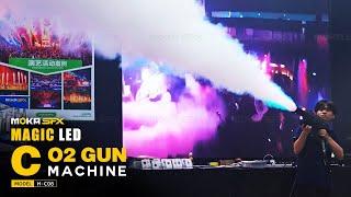 MOKA SFX Handheld Magic LED CO2 Cryo Guns Cannon Jet for Party Stage Event