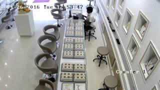 Jewellery Shop - Hikvision IP Camera View