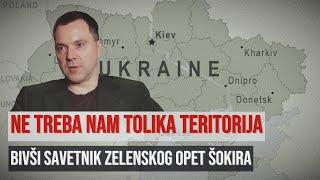 Arestovič: Ništa od teritorije iz 1991. – Ukrajina za nju više nema ni stanovništvo