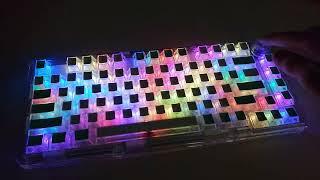 LEOBOG K81 Mechanical Keyboard Lighting Modes Test #NerdTechy