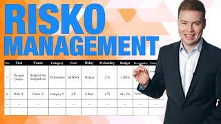 Risikomanagement im Projektmanagement mit Risikoplan, Risikotabelle und Risikoregister